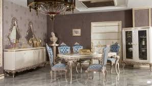 Luks Balat Klasik Yemek Odasi Mobilya Fikirleri Mobilya Oturma Odasi Takimlari
