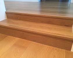 Custom Eased Edge Stair Treads Prefinished Hardwood Floors Prefinished Hardwood Millwork