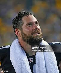 Center Gabe Ikard of the Detroit Lions looks