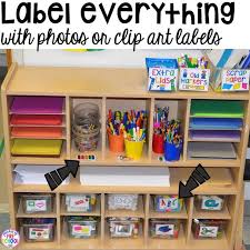 How To Set Up The Art Center In Your Early Childhood Classroom With Ideas Tips And Art Center Preschool Preschool Classroom Setup Early Childhood Classrooms