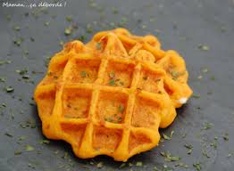 Gaufre A La Puree De Carotte Maman Ca Deborde Gaufres Puree Carotte Recettes De Cuisine