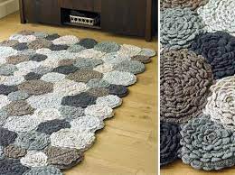 This free crochet rug pattern gives you all the details to crochet a round rug that lays flat. Image Spark Image Tagged Rug Crochet Flowers Partfilipino Crochet Carpet Crochet Flower Rug Crochet