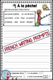French Spring Writing Prompts With Word Bank Ecriture Du Printemps Spring Writing Prompts Word Bank Writing Prompts