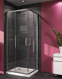 Paroi De Douche Aqua 2 A Acces D Angle Composee De 2 Portes Coulissantes Verre Transparent Anti Plaque Douche Angle Paroi De Douche Equipement Salle De Bain