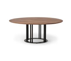 Round pedestal dining table in espresso. Rb Table Round Table Designer Furniture Architonic