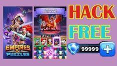 Empires Puzzles Mod Apk V22 0 0 Hack Unlimited Gems Androidhackers Empire Battle Games Rpg