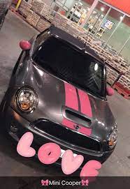 My Mini Cooper Mini Cooper Accessories Pink Mini Coopers Cute Car Accessories