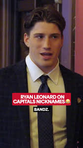Ryan Leonard had some nicknames to learn when he joined the Capitals...  BABE. 🦅 😁, Leanord will play in his first Stanley Cup playoff game  tonight. , #ALLCAPS #ovechkin #Capitals #alexovechkin ...