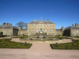 It is located within a large estate, around two miles (3 km) west of cumnock. Dumfries House Prince Of Wales