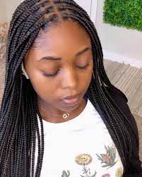 Pin By Sogoodhair On 13x4 Lace Front Wig Sogoodhair Box Braids Hairstyles For Black Women Braided Hairstyles Box Braids Hairstyles