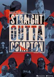 Six guys staring toward the ground, one pointing a handgun. Straight Outta Compton 2015 Hd Wallpaper From Gallsource Com Outta Compton Straight Outta Compton Hip Hop Poster