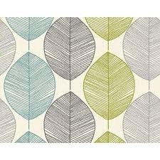 Opera Heavyweight Wallpaper Retro Leaf Teal Green 408207 Leaf Wallpaper Teal Wallpaper Feature Wallpaper