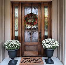 He thinks frosted glass in this door looks ok. Decoomo Trends Home Decoration Ideas Front Porch Decorating Wooden Front Doors House Front Door