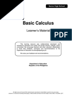 Single variable functions part 2: Basic Calculus Learner S Material Derivative Integral
