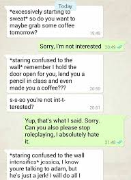 Dont entangle yourself in unnecessary explainations beyond that. People On This Group Are Sharing Screenshots Of Really Cringy Texts And Here Are 31 Of The Best Ones Bored Panda