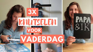Verzameling door eline de kruijff. 3x Knutselen Voor Vaderdag Vaderdag Diy S Youtube