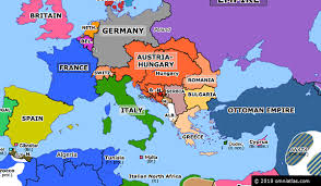 Next map, central europe in 1960. Assassination Of Franz Ferdinand Historical Atlas Of Europe 28 June 1914 Omniatlas