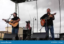 Tod and Ethan at Queen Creek Block Party, Queen Creek, Arizona Editorial  Photo
