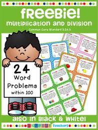 _____ question 1 3 girls share 24 toys equally. 3rd Grade Multiplication Word Problems Of 24 Multiplication And Division Word Problems Freebie Free Templates