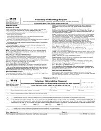 It's an obligatory document for every american employee as it provides employers with the relevant information needed for calculating the correct amount of yearly tax. W 4 V V O L U N T A R Y W I T H H O L D I N G R E Q U E S T F O R M Zonealarm Results