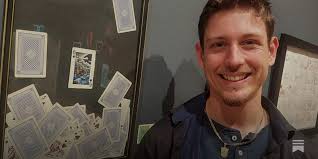 Cian Yakas plays his cards right, wins 2023 youth art prize