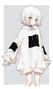 Transparent yuno png cute anime girls with ears png. Girl In Big Hoodie Drawing Cutee 3 Anime Anime Chibi Kawaii Anime