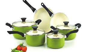 Best Green Life Cookware Reviews 2018 Buying Guide Ceramic Cookware Set Green Cookware Cookware Set Nonstick
