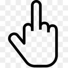 Download the middle finger, symbols png, clipart on freepngclipart for free. Pointer Arrow