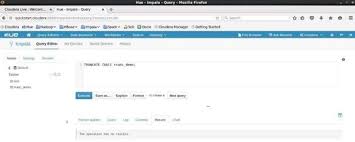 Cloudera Impala Truncate Table Statement Impala Statement How To Remove