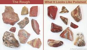 Polychrome Jasper Red Brown Tan And Pink Tumbling Rough Minerals And Gemstones Rocks And Gems Rocks And Crystals