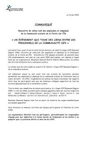 J'ai connu gaétan enfant et j'ai toujours eu du respect profond pour lui, car il était profondément gentil avec moi. Communique Un Evenement Qui Tisse Des Liens Entre Les Cspi