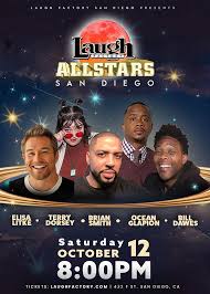 All-Star Comedy Tickets at Laugh Factory San Diego in San Diego by Laugh  Factory San Diego