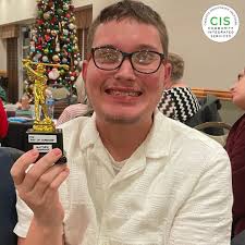 Check out these great photos of Matthew in Delaware, who was just honored  with the Ray of Sunshine Award for doing an outstanding job at work. Here's  what his employment coach, CIS's