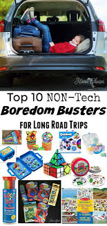 Top 10 Non Tech Boredom Busters For Long Road Trips Mama Cheaps Kid Road Trip Activities Road Trip Fun Road Trip Boredom Busters