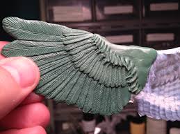 Dragon fly spread wings stock illustrations 34 dragon fly spread. How To Sculpt Bird Wings Horrorshow Miniatures