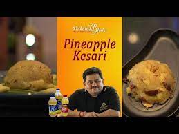 Venkatesh Bhat Makes Pineapple Kesari Kesari Recipe In Tamil Indian Sweets How To Make Kesari Youtube Desserts Snacks Sweets