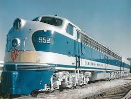 Ebay Ad Original Emd Factory Color Print Of E8a Demonstrator 952 Train Pictures Train Model Trains