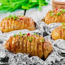 Recette Pommes De Terre A L Ail En Papillotes Au Barbecue Facile Rapide Recept Aardappel Bbq Barbecue