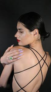 Rarity meets radiance. ✨, At the heart of this design lies a remarkable  15.05ct Burmese #peridot—one of the rarest origins for this luminous green  gem. Its bold verdant glow is framed by 1.15ctw of ...