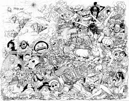 One Piece Doodle High Reso By Leemarej Doodles Doodle Art Art