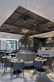 Ceiling Work Ideas Home Teamwork Modular Kitchen Diningtable Interior Decor Ex Restaurant Seating Layout Restaurant Interior Design Restaurant Seating