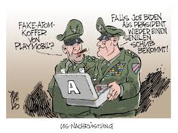Es reicht, wenn ihr feststellt, mit wieviel urnen ich gewählt wurde! english title Internationale Politik Archives Janson Karikatur
