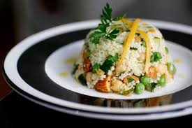 Couscous Salad Timbales, Meyer Lemon Confit - Taste With The Eyes