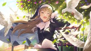 One piece, roronoa zoro, sanji (one piece), toko (one piece). Wallpaper Nijisanji Wink Yellow Eyes Long Hair Nun Feathers Books Gloves Brunette 1600x900 Tomisko 1777561 Hd Wallpapers Wallhere