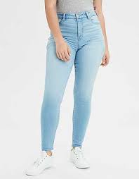 Ae Ne X T Level Curvy High Waisted Jegging Icy Blue In 2019