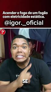 Como acender o fogão com energia estática: Truque da toalha na cabeça