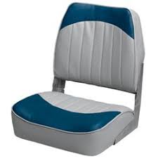Wise Seating Promotional Low Back Folding Fishing Boat Seat Gray Navy Fishing Boat Seats Boat Seats Fishing Boats
