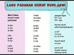 Mari belajar java lebih dalam dengan cara yang santai di kelas terbuka dengan bahasa indonesia. Panduan Pdpc Lagu Padanan Huruf Rumi Jawi Youtube