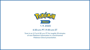 Share all sharing options for: Pokemon Direct Announced For January 9 2020 Siliconera