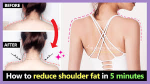 Fitness is a rage these days. Only 5 Mins How To Reduce Shoulder Fat Upper Back Fat Get Beautiful Shoulders Exercise Massage Youtube